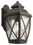 Kichler 49841OZ Tangier 13.5" Outdoor Wall Sconce In Olde Bronze. Fixed Price $164.97.