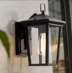 Lnc Modern Coastal Matte Black Outdoor Sconce 1-LIGHT Wall Mount Lantern. Fixed Price $22.67.