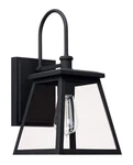 Capital Lighting 926811BK Belmore Clear Glass Outdoor Wall Sconce, 1-LIGHT 10.... Fixed Price $175.00.