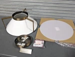 Hinkley Flush Mount Led Light Fixture 20" W. 7.5" H. Brushed Bronze 3723BR. Fixed Price $253.87.