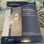 Harbor Breeze Halyard 1-LIGHT 10-IN White Outdoor Wall. Fixed Price $29.95.