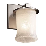 Justice Designs Dakota 1-LIGHT Wall Sconce GLA-8771-16-WHTW-CROM. Fixed Price $329.00.