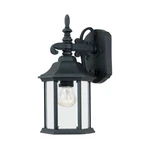 Designers Fountain Devonshire 6" Wall Lantern, Black 2961-BK. Fixed Price $54.99.