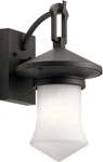 Kichler 49967DOZ - 1 Light Distressed Bronze Wall Lantern (new Box Damage Only). Fixed Price $23.80.