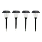 Elijah Solar Powered Black Landscape Filament Led Pathway Light 20 Lumens 4 Pack. Fixed Price $75.72.