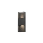 ET2 E30393 Grate 18" Tall Outdoor Wall Sconce - Bronze. Fixed Price $246.50.
