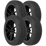 (qty 4) 245/45R18 National Touring A/s 100W Xl Black Wall Tires. Fixed Price $602.96.