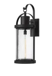 Roundhouse 1-LIGHT Outdoor Wall Sconce In Black. Fixed Price $978.00.