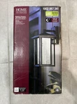 Home Decorators Collection Black Medium Outdoor Seeded Glass Wall Latern, New!!!. Fixed Price $99.50.