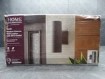 Home Decorators Turrill 13.39 In. Matte Black Outdoor Wall Light Porch Sconce. Fixed Price $47.99.