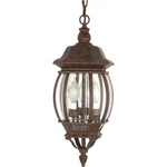 Nuvo Lighting 60/895 Central Park Outdoor Pendant Chandeller Old Bronze. Fixed Price $113.99.