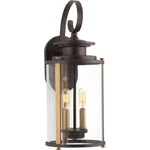 Squire 1-LIGHT Antique Bronze Clear Glass New Traditional Outdoor Wall Lantern. Fixed Price $74.99.