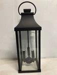 Capital Lighting 946431BK Bradford 24" Outdoor Wall Sconce - Black. Fixed Price $183.51.