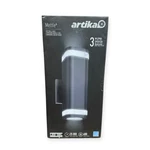Artika Mettle Integrated Led Matte Black Indoor/outdoor Wall Light New. Fixed Price $69.99.