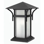 Hinkley Lighting Harbor 1 Outdoor Pier Mount, Satin Black - 2576SK. Fixed Price $579.00.