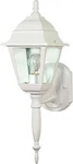 Nuvo 60-540 Outdoor Wall Lantern (long & Short Tail Provided) White Finish. Fixed Price $60.15.