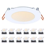 12 Pack Orein NJ02 Ultra Thin Downlight 4 Direct Ceiling Mount Kit. Fixed Price $49.99.
