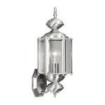 Livex Lighting Outdoor Wall Lantern Brushed Nickel. Fixed Price $177.96.
