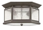 Hinkley Lighting 1683 2 Outdoor Flush Mount Ceiling Fixture - Bronze. Fixed Price $299.00.