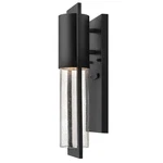Hinkley Lighting Shelter Outdoor Mini Wall Mount, Black - 1326BK. Fixed Price $169.15.