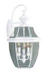Livex Lighting 2351-03 Monterey Inch White Outdoor Wall Lantern. Fixed Price $459.96.