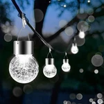 24 Pack Solar Hanging Globe Lights - Waterproof Decorative Lanterns For Outdoors. Fixed Price $76.99.