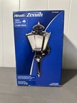 Heath Zenith Motion Sensor Outdoor Wall Lantern Light HZ-4150-BK New. Fixed Price $42.07.