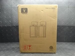 Hukoro 1-LIGHT Outdoor Wall With Clear Glass And White Finish 2-PK. Fixed Price $30.99.