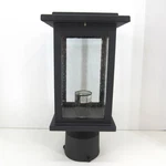 Emliviar Outdoor Portch Wall Light Fixture Sconce Matte Black 12" By 6". Fixed Price $25.00.