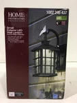 Home Decorators Summit Ridge Zinc Led 11.88 In. Small Dusk Dawn Wall Lantern. Fixed Price $59.99.