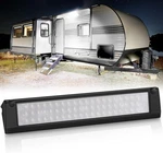 Mictuning Rv Exterior Porch Light 13 Inch 1PC Flood Beam Black Aluminum Housing. Fixed Price $38.26.