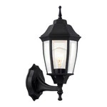 Hampton Bay 14 In. 1-LIGHT Black Hardwired Dusk-to-dawn Wall Sconce. Fixed Price $32.99.