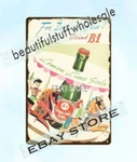 B-1 Lemon-lime Soda Fountain Nostalgia Metal Tin Sign Dining Wall Decor. Fixed Price $19.52.