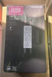 Nib Home Decorators Ansel Black Bubble Glass Led Outdoor Light Cylinder Sconce. Fixed Price $67.95.