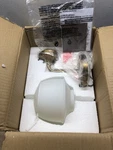 Minka Lavery 2571-575 Cornwell 10" Sconce With Opal Glass Shade Aged Brass. Fixed Price $60.99.