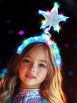 Light Up Headband Led Star Antenna Hair Space Themed Costume Access.... Fixed Price $16.54.
