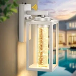 Vianis Outdoor Wall Sconce, Dusk Dawn Exterior Lighting Mount. Fixed Price $49.99.
