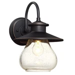 Westinghouse Delmont Wall Light, Bronze/clear Seeded - 6313500. Fixed Price $104.99.