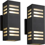 Harriet Porch Lights Outdoor Modern - IP64 Waterproof Aluminum And Tempered G.... Fixed Price $214.80.