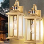 Roravilila Gold Dusk To Dawn Motion Sensor Lights 18 2-PACK,. Fixed Price $146.99.
