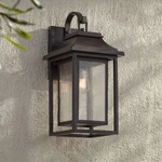 John Timberland Cecile 21" Bronze Box Lantern Outdoor Wall Light. Fixed Price $279.99.