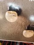 2X( 2PACK) Hampton Bay Sandy Black Outdoor Led Wall Mount Lantern. Fixed Price $64.97.