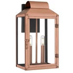 Quoizel BER8408 Beryn 2 Light 16" Tall Outdoor Wall Sconce - Copper. Fixed Price $449.99.