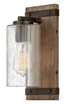 Hinkley Lighting 5940 Sawyer 11" Tall Bathroom Sconce - Sequoia / Iron. Fixed Price $179.00.
