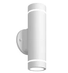 Artika C7 White Modern 3 Cct Integrated Led Outdoor Hardwired Cylinder Sconce. Fixed Price $44.99.