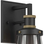 Kichler Talman Outdoor Wall Light, Small, Black/clear - 59146BKT. Fixed Price $349.99.
