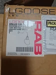 New Rab Lighting GNKED13NB Gooseneck Led 13W With Shade. Fixed Price $149.99.