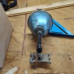 Vintage Rite Lite Clamp On 6 Volt Battery Spotlight Black Handle Clear Bulb. Fixed Price $24.00.