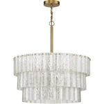 Nine Light 3-TIER Pendants 139-BEL-3823050 Bailey Street Home. Fixed Price $807.95.