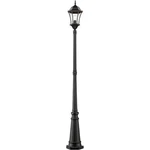 Z-lite 522MP1-BK Wakefield Light 90 Inch Black Outdoor Post Mounted Fixture. Fixed Price $277.22.